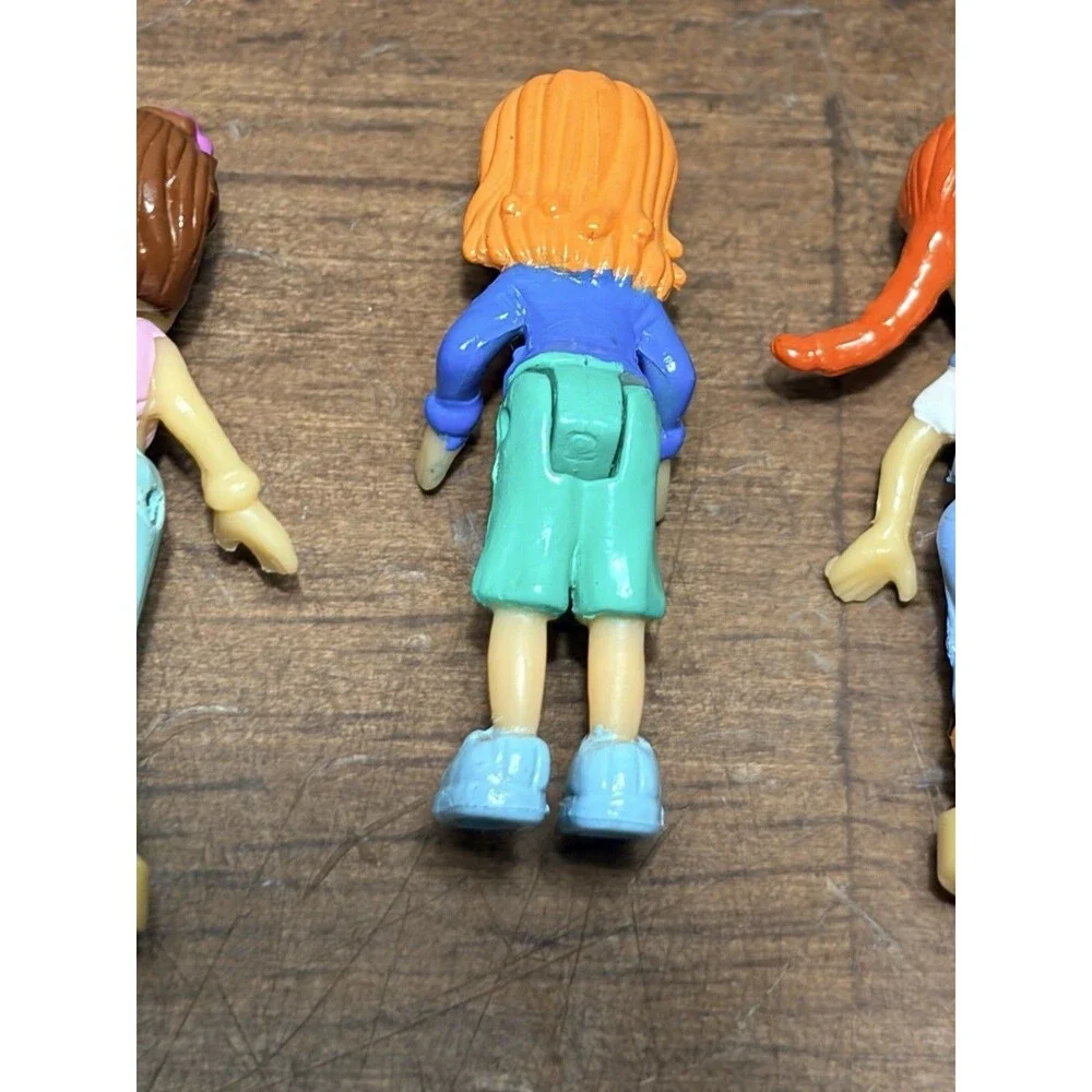 Lot Of 4 Vintage Polly Pocket Figures